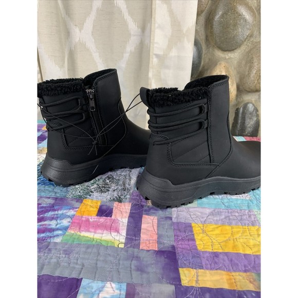 Eddie Bauer Siren Ladies Winter Boot Black Size 7 - Picture 7 of 9